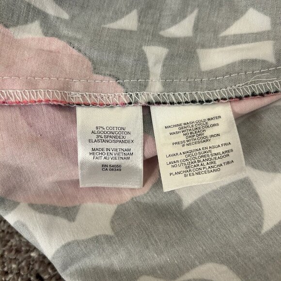 Jones Studio Women's Dress Size 6 Floral Sleeveless A-Line Knee Length Back Zip - Picture 15 of 15